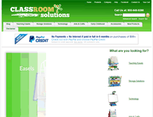 Tablet Screenshot of classroomsolutionsllc.com